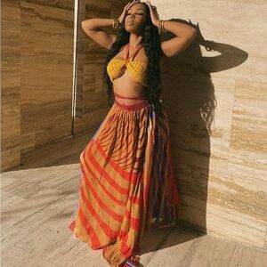 Zara skirt set size small top xsmall skirt